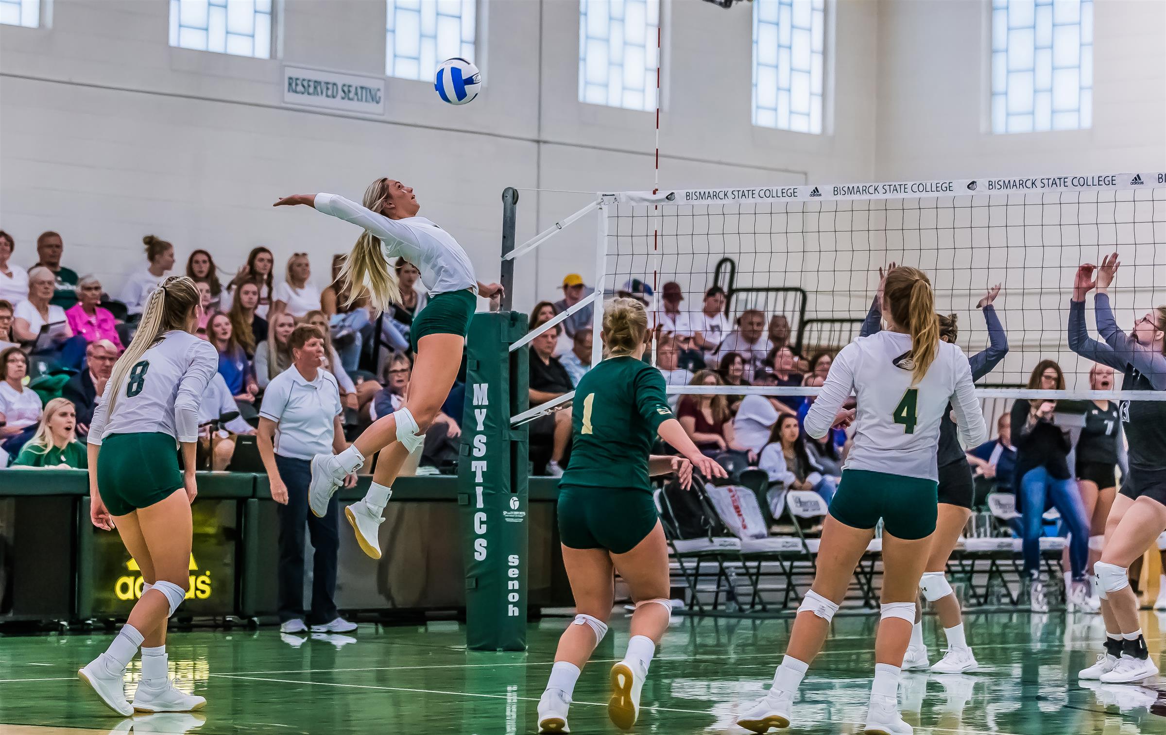 CHAMPS TO US Mystic Volleyball's historic season Bismarck State College